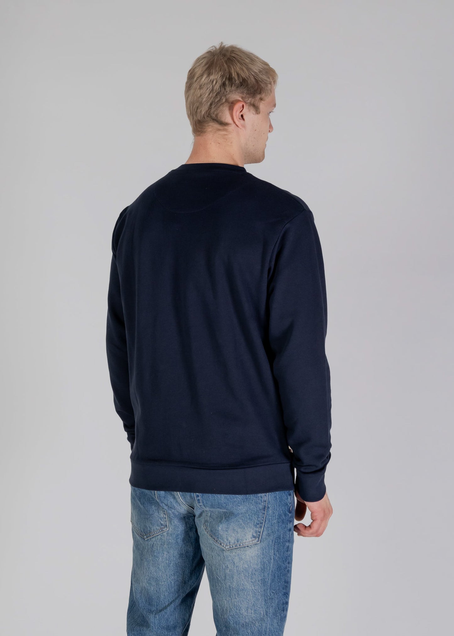 Aquascutum Truien Active big logo sweatshirt - navy