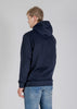 Aquascutum Hoodies Active big logo hoodie - navy