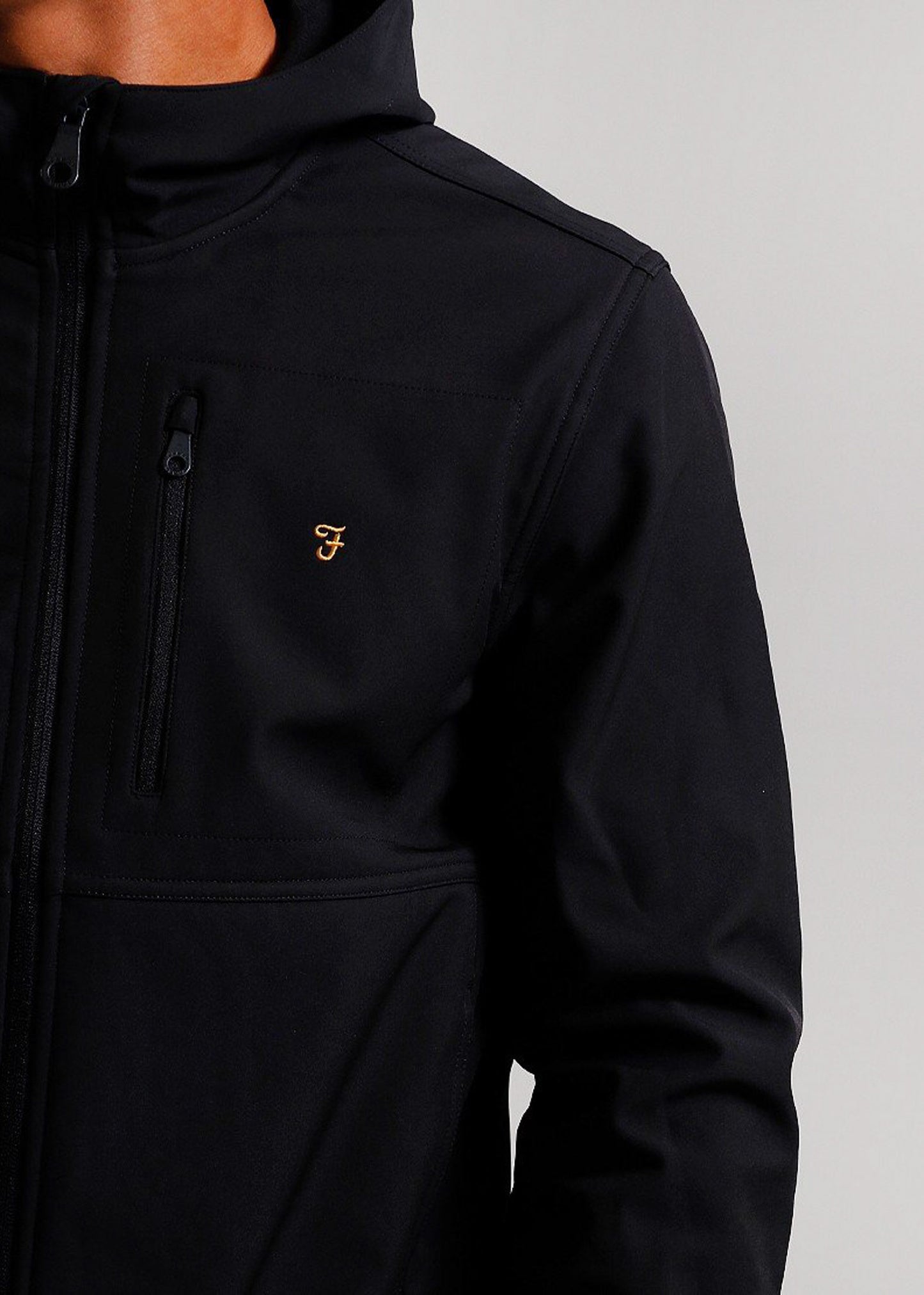 Rudd softshell jacket - black