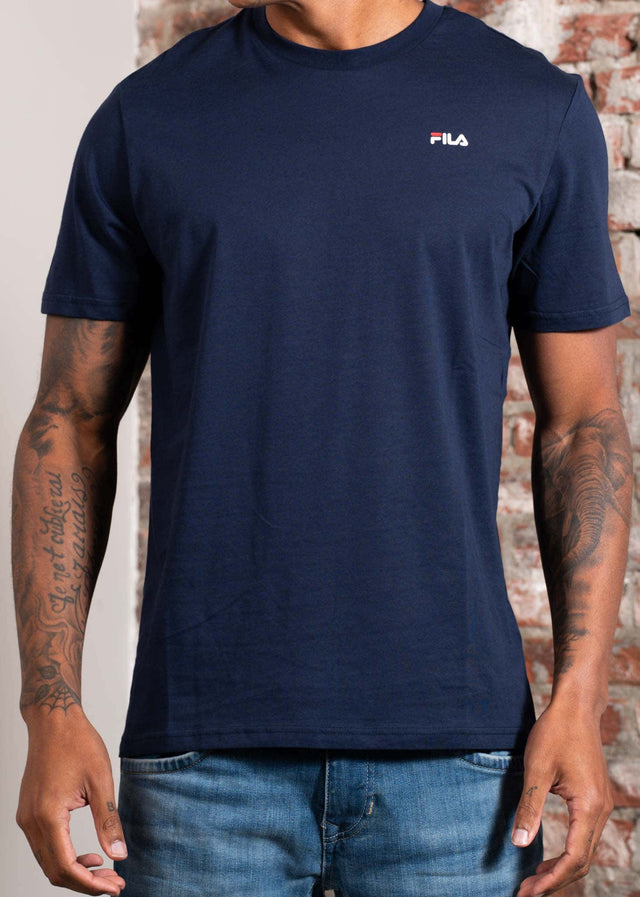 Fila T-shirts Laas regular tee - black iris