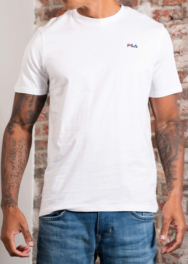 Fila T-shirts Laas regular tee - bright white
