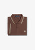 Fred Perry Polo's  Twin tipped fred perry shirt - brick warm grey 