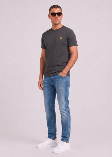 Fred Perry T-shirts Ringer t-shirt - anchor grey