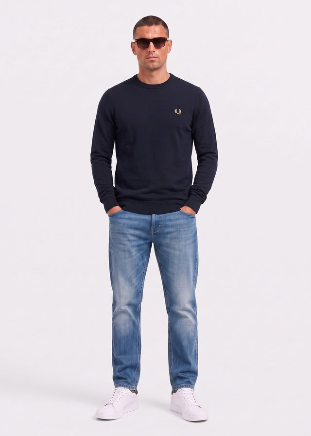 Fred Perry Truien Classic crew neck jumper - navy