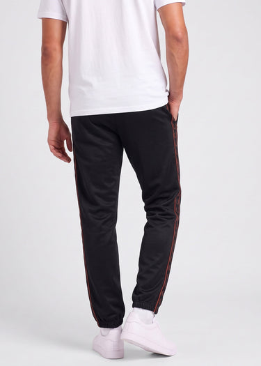 Fred Perry Broeken Contrast tape track pant - black