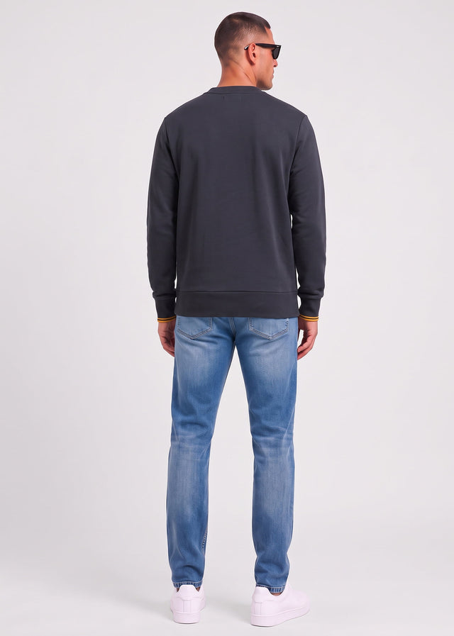 Fred Perry Truien Crew neck sweatshirt - anchor grey golden