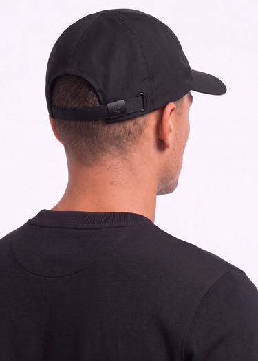 Fred Perry Petten Crinkle nylon cap - black