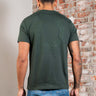 Fred Perry T-shirts Rear powder laurel graphic tee - court green
