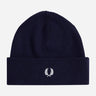 Fred Perry Mutsen  Classic beanie - navy snow white 