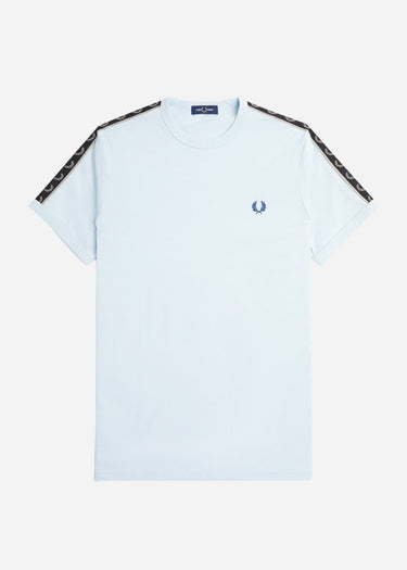 Fred Perry T-shirts  Contrast tape ringer t-shirt - lightice wrmgrey 