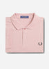 Fred Perry Polo's  Plain fred perry shirt - dusty rs pink black 