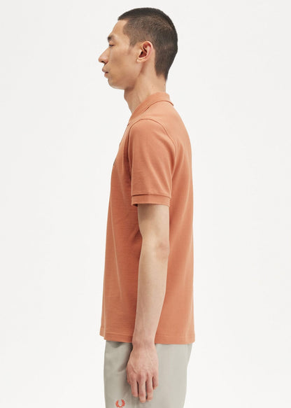 Fred Perry Polo's  Plain fred perry shirt - lightrust ngreen 