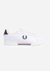 Fred Perry Schoenen  B722 leather - white navy 