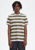 Fred Perry T-shirts  Stripe t-shirt - ungre snwh lgice 