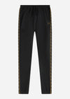 Fred Perry Jogginbroeken  Seasonal taped track pant - black stone / gold 