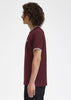 Fred Perry T-shirts  Twin tipped t-shirt - oxblood 