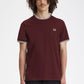 Fred Perry T-shirts  Twin tipped t-shirt - oxblood 