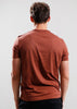 Ringer t-shirt - whisky brown