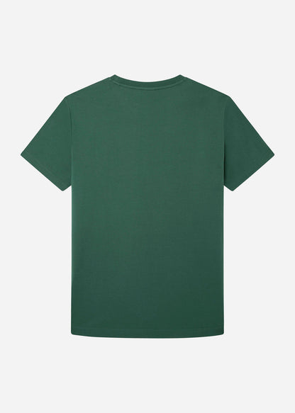 Hackett London T-shirts  Essential tee - green grey 