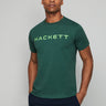 Hackett London T-shirts  Essential tee - green grey 