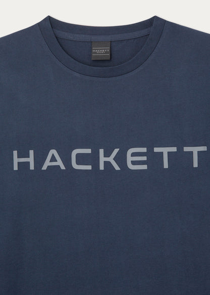 Hackett London T-shirts  Essential tee - navy grey 