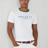 Hackett London T-shirts  Heritage classic tee - white 