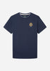 Hackett London T-shirts  Heritage logo tee - navy 