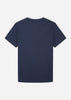 Hackett London T-shirts  Heritage logo tee - navy 