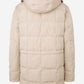 Hackett London Jassen  Long hooded puffer - rope 