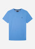 Hackett London T-shirts  Swim trim logo tee - marina 