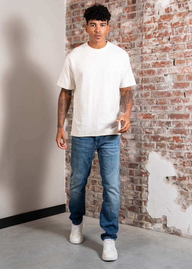 Farah T-shirts Ashcombe tee - cream