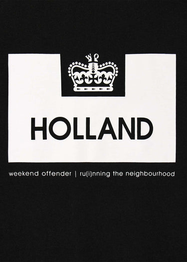 Weekend Offender T-shirts Holland oranje weekend offender - black