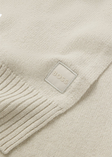 Hugo Boss Sjaals Akaio r scarf - light beige