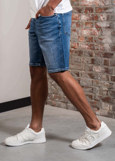 Hugo Boss Korte Broeken Re maine shorts - medium blue