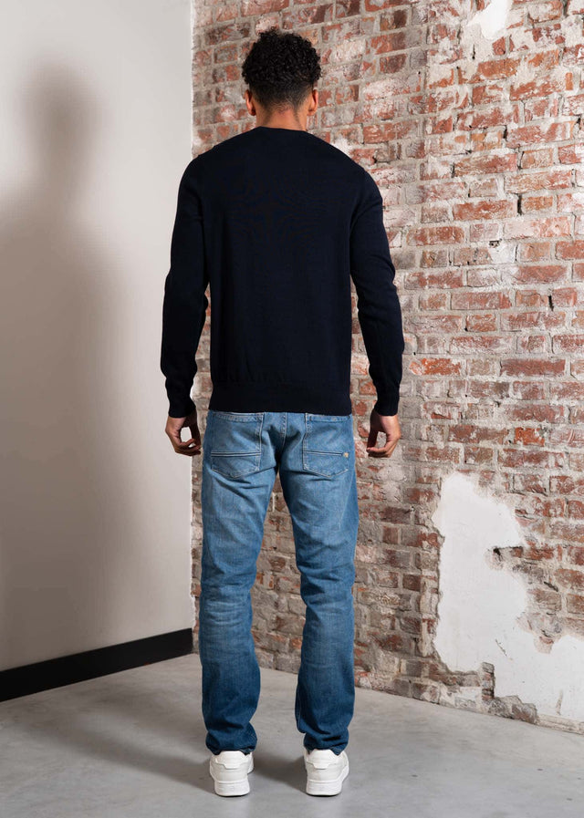 Hugo Boss Truien Kanovano sweater - dark blue