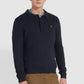 Farah Polo's  Sweater hamlet knit ls polo - true navy 