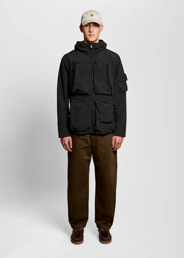 Lyle Scott Jassen Lightweight ripstop windcheater - jet black