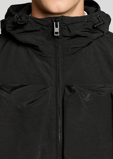 Lyle Scott Jassen Lightweight ripstop windcheater - jet black
