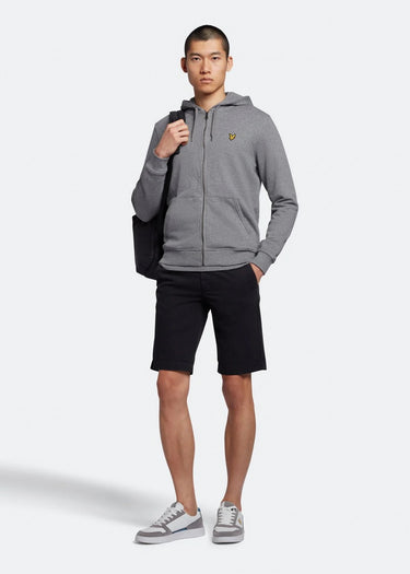 Lyle Scott Korte Broeken Chino short - jet black