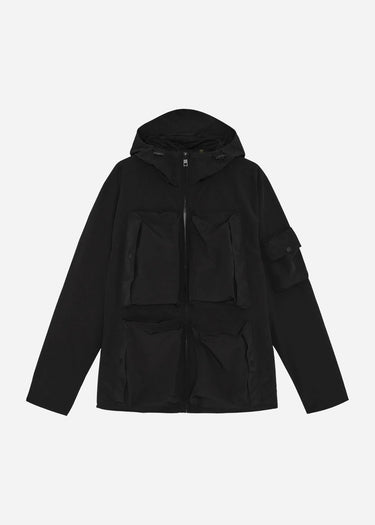 Lyle Scott Jassen Lightweight ripstop windcheater - jet black