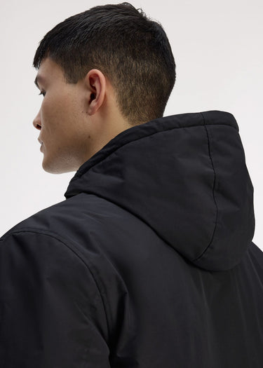 Fred Perry Jassen Hooded brentham jacket - black