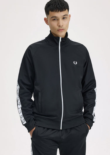 Fred Perry Jassen Taped track jacket - black