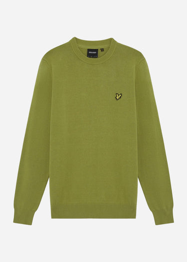 Lyle Scott Truien Cotton crew neck jumper - shrub green