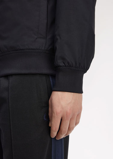 Fred Perry Jassen Hooded brentham jacket - black