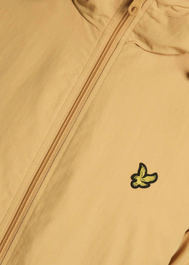 Lyle Scott Jassen Zip through hooded jacket - honeycomb