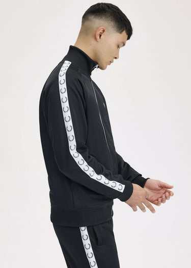 Fred Perry Jassen Taped track jacket - black