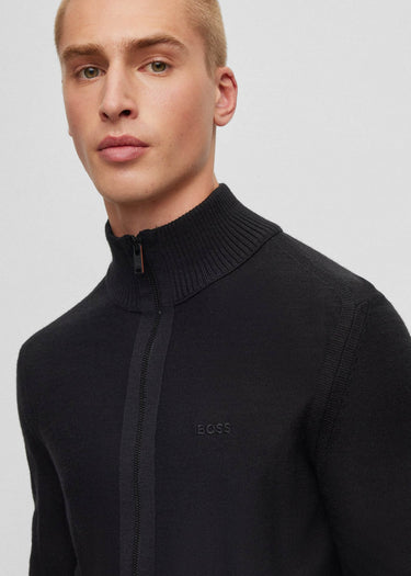 Hugo Boss Vesten Avac full-zip - black