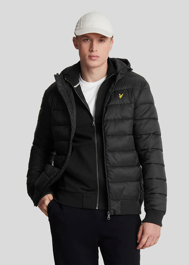 Lyle & Scott Jassen Wadded jacket - jet black