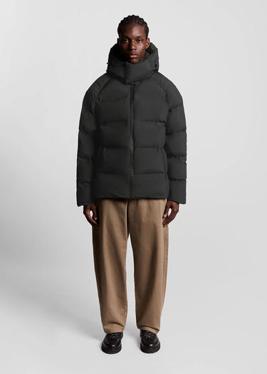 Lyle & Scott Jassen Welded wadding jacket - jet black