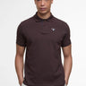 Barbour Polo's Tartan pique polo shirt - dark oak
